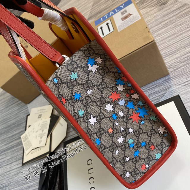 Gucci新款包包 古馳GG系列2021最新款兒童手袋 Gucci方形復古手提袋肩背包 612992  ydg3215